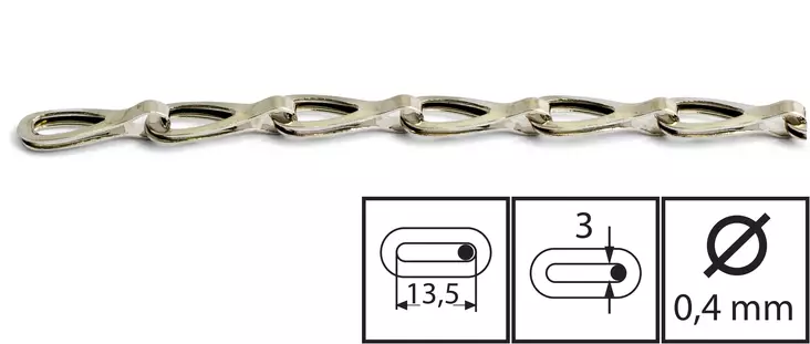 Habo kedja 20-6 2 m - Kedjor och vajrar - 7317900090400 - 1