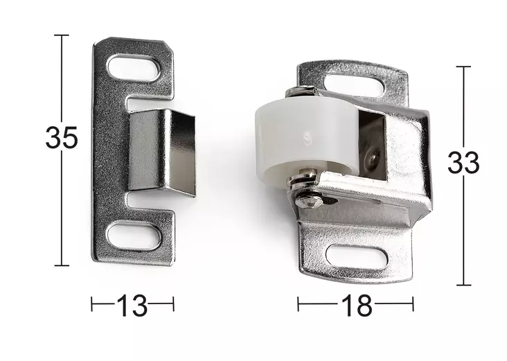 Habo rullhasp 544 - Hänglås, reglar, gångjärn - 7317900016530 - 1