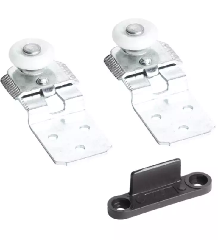 Habo tillbehörsset K-20 förzinkad - Skjutdörrstillbehör - 7317900118630 - 1