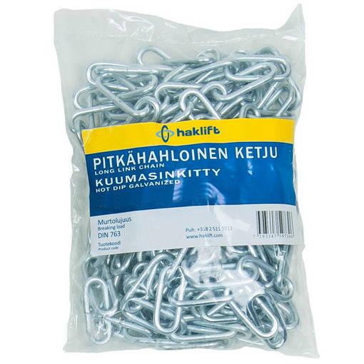 Haklift långslinga kedja 4 mm 2 m - Kedjor och vajrar - 7393347597290 - 1