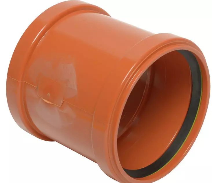 Hylsa lång PVC 110 mm KGMM DN110 - Avlopp och vattenlås - 5700036755510 - 1