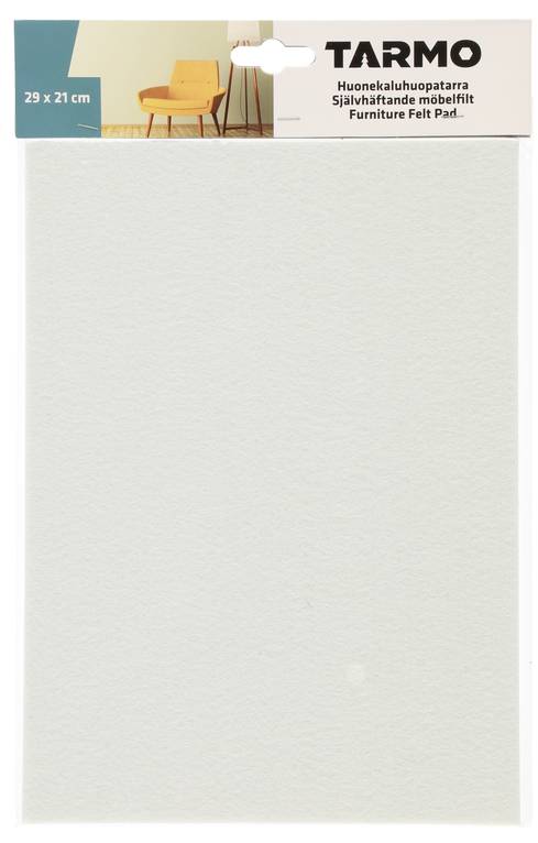 Möbelfilt ark vit 29x21 cm - Tejper - 6410410153830 - 1