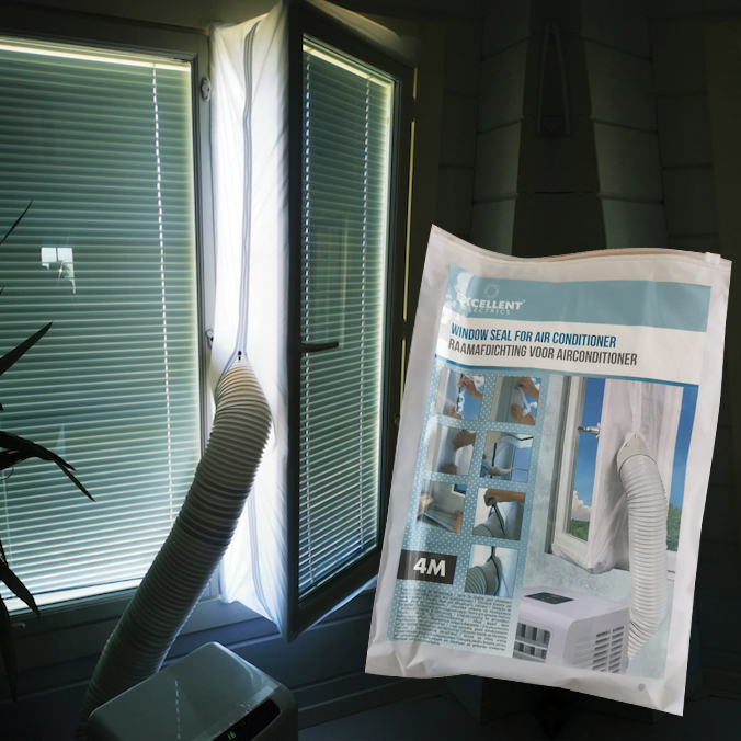 Tätningsset för luftkonditioneringsfönster - Andra förvaringsprodukter - 8719987864650 - 1