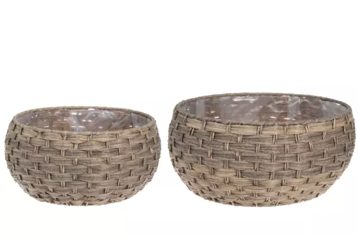 Planteringskorg Mocca låg - Krukor, vaser, korgar - 6410413156180 - 1