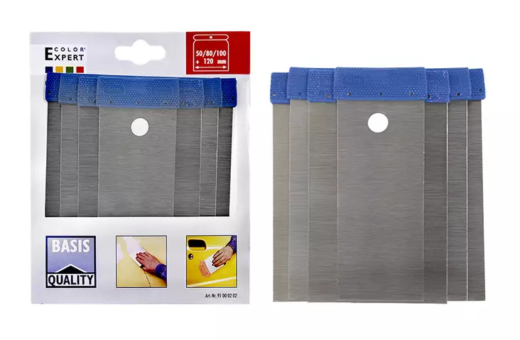 Japanskarvsats metall 4-delar - Murnings- och plattsättningsverktyg - 4013307394730 - 1