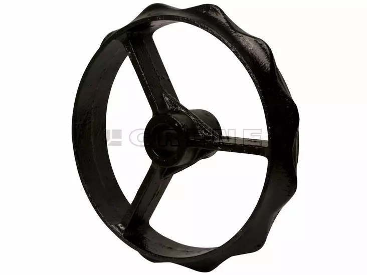 Jyräkiekko 18" 45 cm slät, hål 52 mm - Åkervältar - 5700030898800 - 1