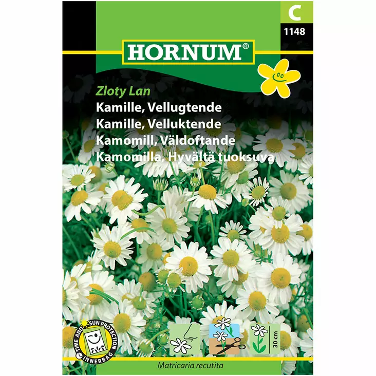 Kamomill 'Zloty Lan' - Frön och sättpotatisar. - 5708787011480 - 1