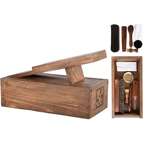 Skötselset för skor i trä - Andra nödvändiga - 8714982137310 - 1