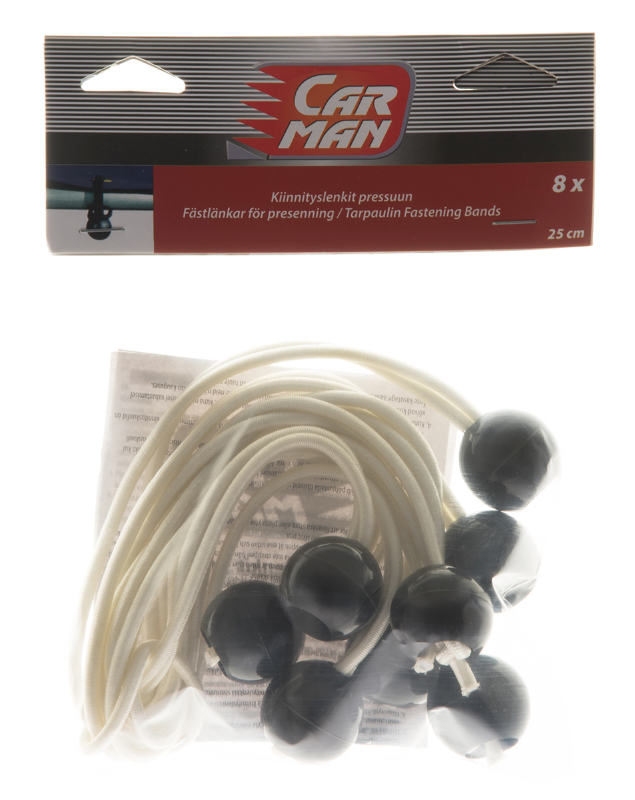 Fästen till pressenning 8 st/förpackning - Överdrag, presenningar - 6410412220820 - 1