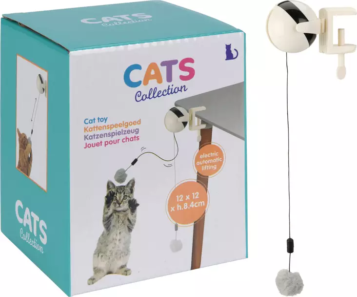 Kattens leksak elektronisk boll - Husdjursleksaker - 8720573822350 - 1