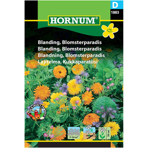 Blomparadiset fröblandning - Frön och sättpotatisar. - 5708787018830 - 1
