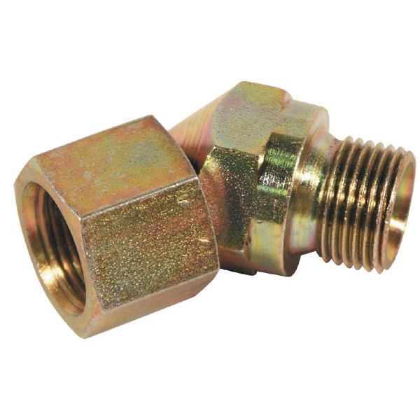 Vinkelkoppling 3/8" BSP han/hona - Hydraulik - 8719607021920 - 1