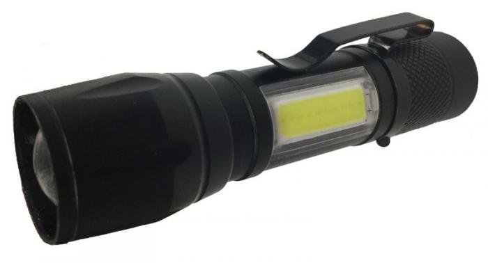 Uppladdningsbar minificklampa med zoom - Pann- och handlampor - 6430074691080 - 1