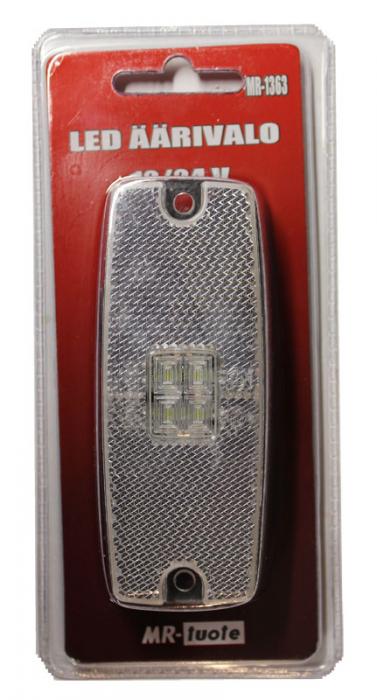 LED-konturlykta klar 10-30V 0,8W - Varselljus och fyrar - 6430032151670 - 1