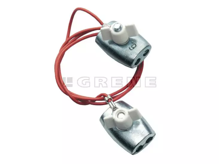 Kopplingssladd för avskärmningsrep 80 cm - Elstängseltillbehör - 4018653036730 - 1