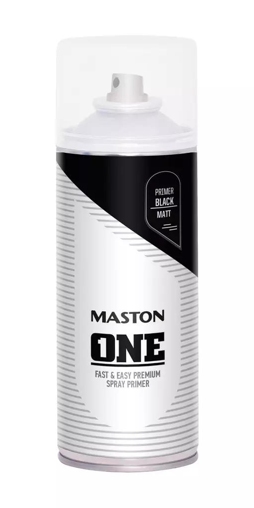 Maston primer ONE 400ml svart - Sprayfärger - 6412490045920 - 1