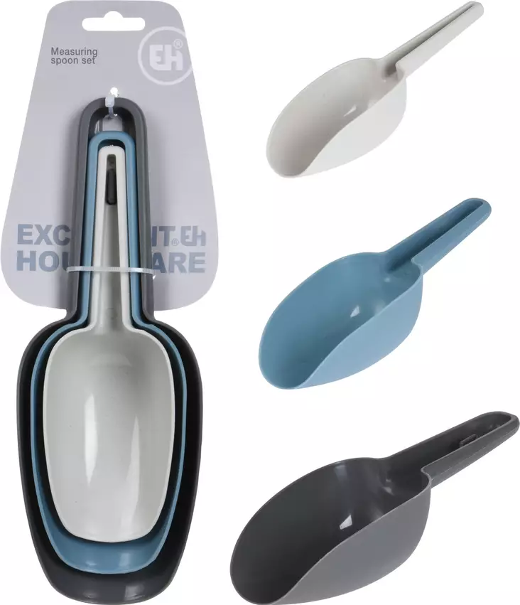 Mätskedar 3 st/set - Andra köksprodukter - 8719987587870 - 1