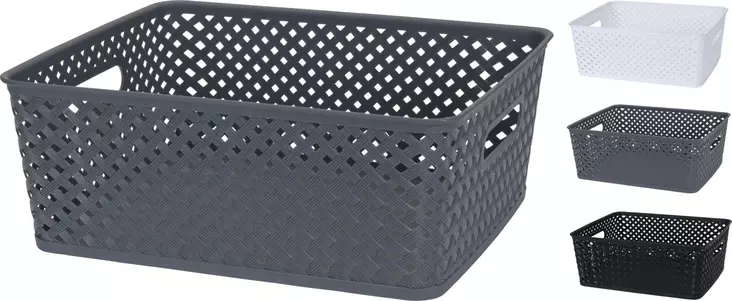 Plastkorg 35x29x13,5 cm - Lådor och korgar - 8719202129830 - 1