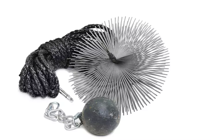 Sotningsset 200 mm - Skorstensrengöringstillbehör - 6416096021470 - 1