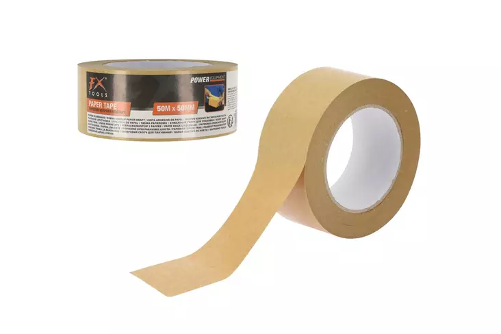 Brun papperstejp 50 mm 50 m - Tejper - 8720573352000 - 1