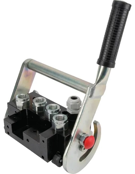 Snabbkoppling Multifaster PS08 4 x 1/2" + elektrisk anslutning (del med handtag) - Hydraulik - 6418914891920 - 1