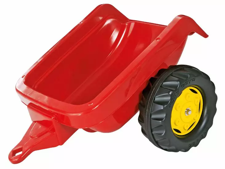 Röd släpvagn till pedaldator - Tramptraktorer och trampbilar - 4006485121700 - 1
