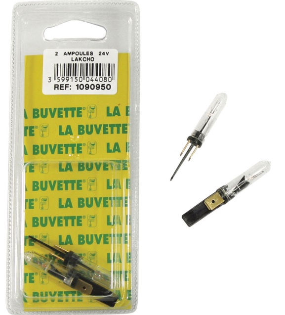 Glödlampa 24 V Caldolac 5 / Cleano-bac / Isobac / Lakcho - Reservdelar för dryckesbehållare - 3599150044080 - 1