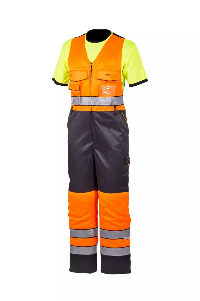 Priha vinteroverall orange/svart - Vinterarbetskläder - 6418326412300 - 1