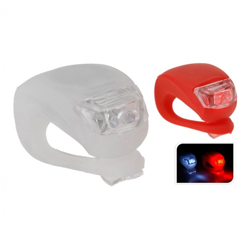 Cykellampa 2 st/förpackning - Cykeltillbehör - 8719407034250 - 1