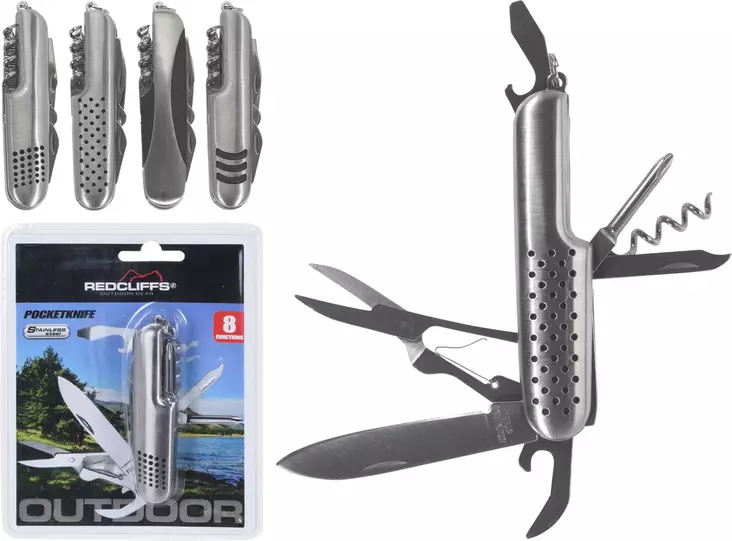Redcliffs multiverktyg 8 funktioner - Knivar och tillbehör - 8719202655100 - 1