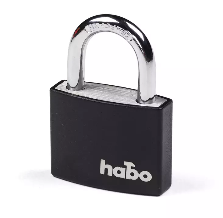 Hänglås Habo 703-40 svart - Hänglås, reglar, gångjärn - 7317900173530 - 1