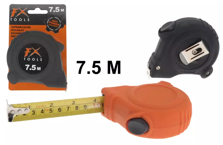 Måttband 7,5 m - Måttband - 8711295996580 - 1