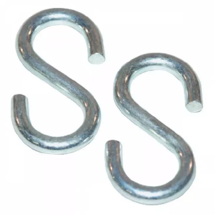 S-kedjekrok 6mm nr 60 zp 25 st/fp - Öglebultar, S-krokar m.m. - 8716106078240 - 1