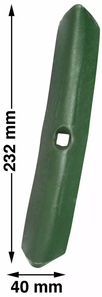 S-spets 6 x 230 mm Kverneland/Multiva - Jordbearbetningstillbehör - 5700031136000 - 1