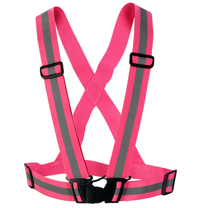 SafeMate reflektorväst för barn rosa - Accessoarer - 6418536017470 - 1