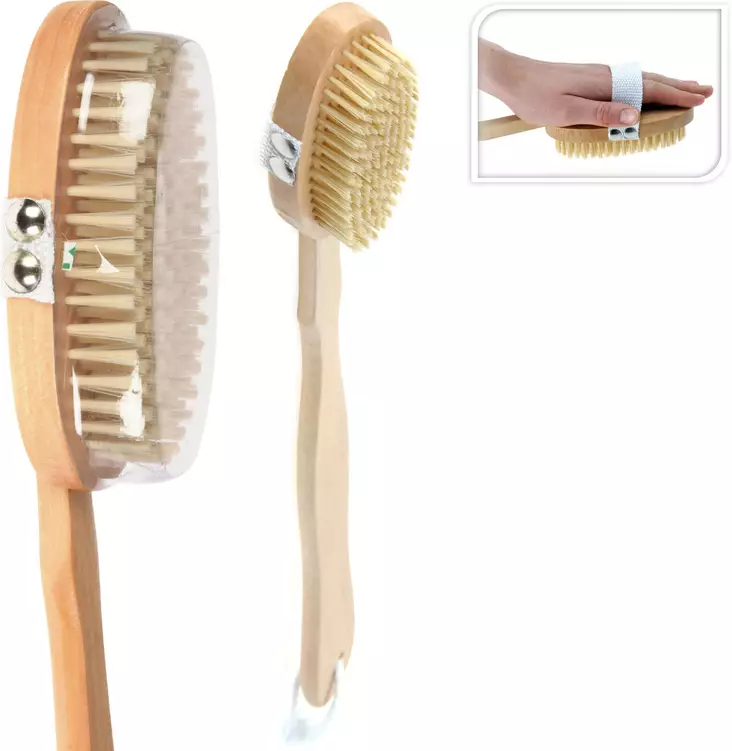 Ryggborste i trä - Bastutillbehör - 8711295885150 - 3
