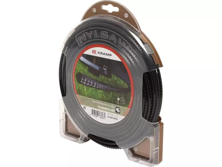 Grästrimmertråd Nylsaw 3mm 37 m kvadrat - Trimmers, röjsågar - 5700036616330 - 1