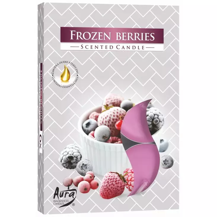 Doftande värmeljus Frozen Berries - Rumsdofter, luftfräschare - 5906927032320 - 1
