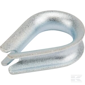 Kabelskor 2 st/fp - storlekar 4, 6, 8, 10 och 12 mm - Kedjor och vajrar - 8716106128600 - 1