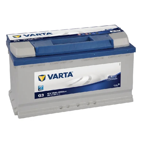 Varta Blue Dynamic 12V 95Ah 800A startbatteri - Startbatterier - 4016987119570 - 1