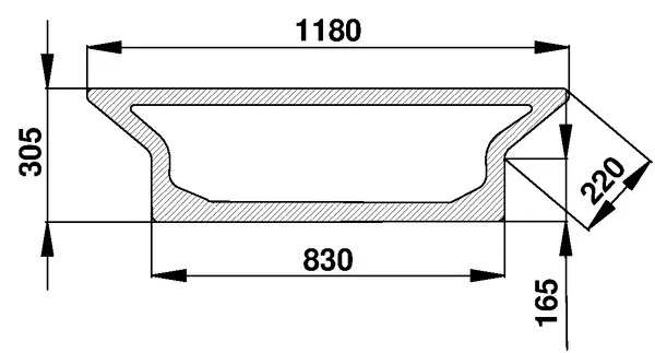 Bakruta, nedre (CNH 134671086) - Hytt och kaross - 3660980027960 - 1
