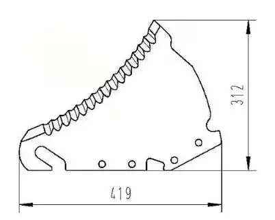 Gummiskär Terning Strautmann 41517500 - Plockare - 41517500 - 1
