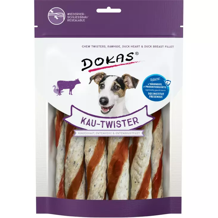 Dokas tuggspiral med anka 200g - Hundmat - 4251276202940 - 1