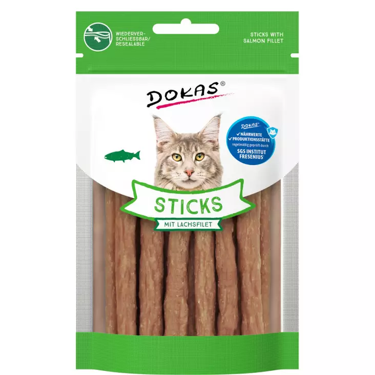 Dokas kattgodis laxfilé 30g - Hundmat - 4251276205880 - 1