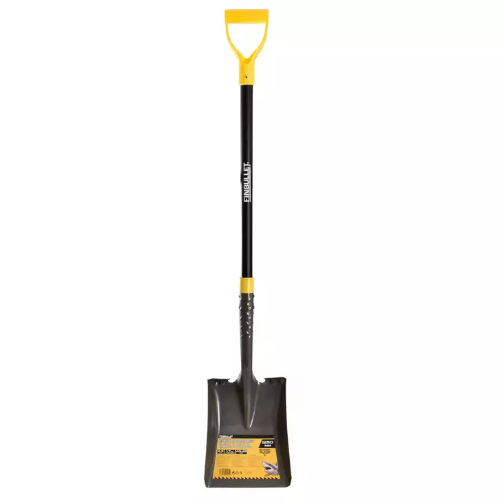 Shark cementspade 1250 mm glasfiberskaft - Spadar, grepar, högafflar - 6438152020050 - 1