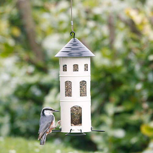 Wildlife Garden Combi matautomatik vit - Fågelbrädor och holkar - WG340 - 1