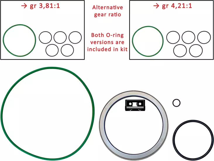 Reparationssats för bakaxel passar SC - Axel och styrning - svm0000008990 - 1