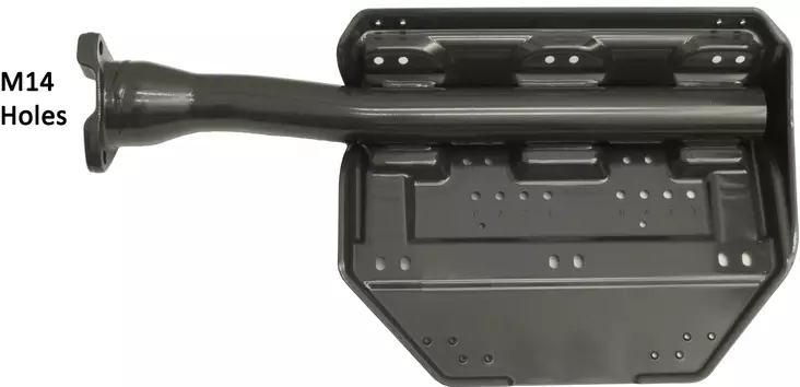 Fäste rör för stänkskydd, höger - Axel och styrning - svm0000009310 - 1