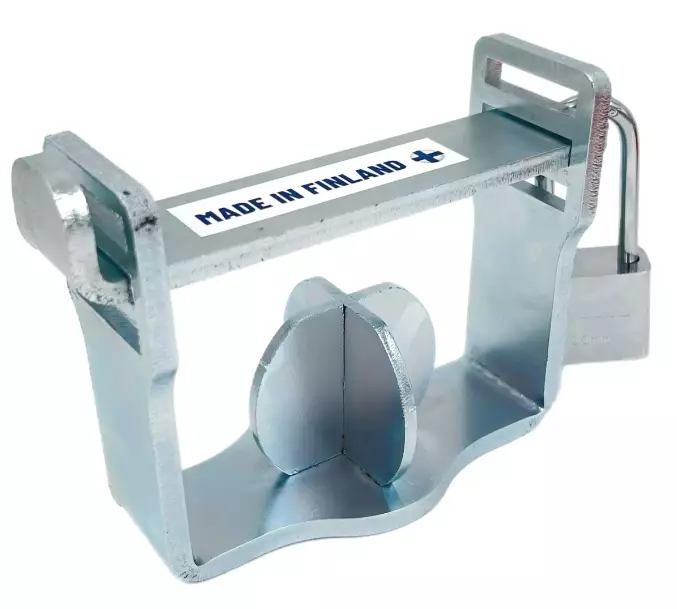 Aisalukko Smart förzinkad 5,2mm - Släpvagnstillbehör - 6430073051090 - 1