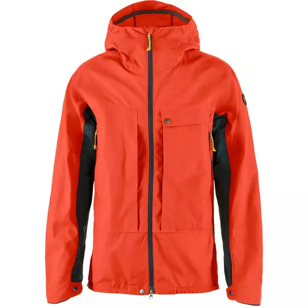 Fjällräven Bergtagen G-1000 Jacka M Flame Orange - Mountain Blue - Friluftskläder - 7323451054440 - 1